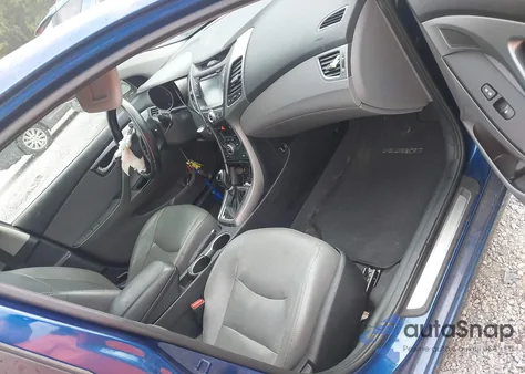 2015 Hyundai Elantra Limited from USA, damaged, VIN 5NPDH4AE8FH547556